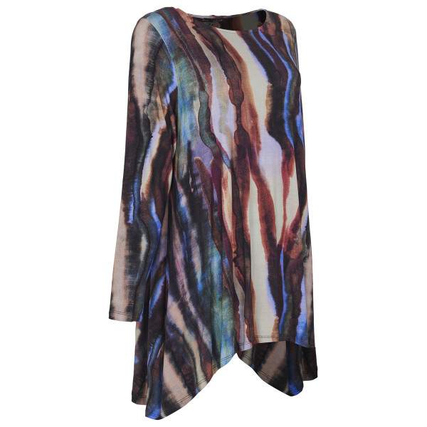 Kozan Jersey Tunic Top TS-4857 in the Theros print