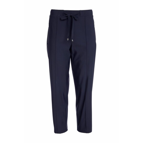 Naya Slim Leg Drawstring Trouser Black NAW25143