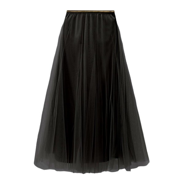 Tulle Layer Skirt Black