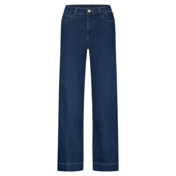 Red Button Conny Denim Jeans in Dark Stone (SRB4594) combine modern design with classic denim appeal. Featuring a high-rise waist that flatters the figure and a wide-leg cut