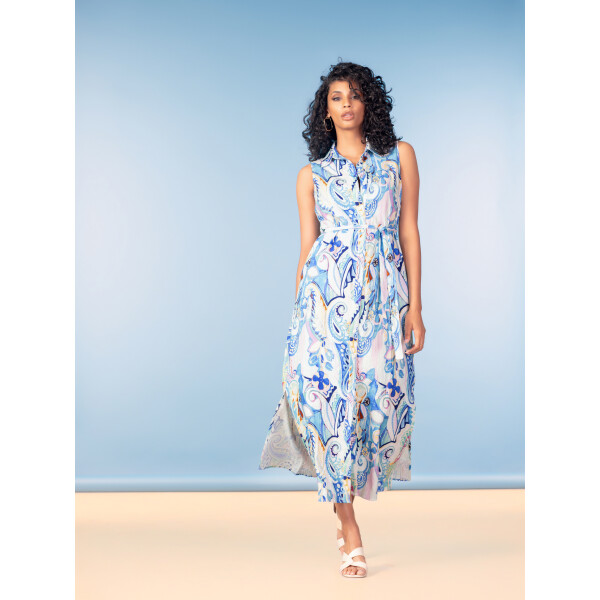 Fresh, versatile and beautifully detailed, the Alison Sheri Midi Dress – Out of the Blue is a standout piece for warm-weather dressing.