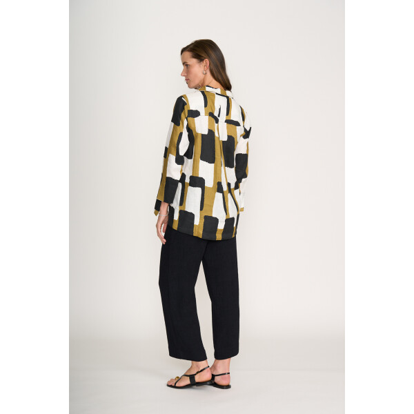 Back view of Foil Artist’s Choice Shirt in Art Box graphic print – FO8297