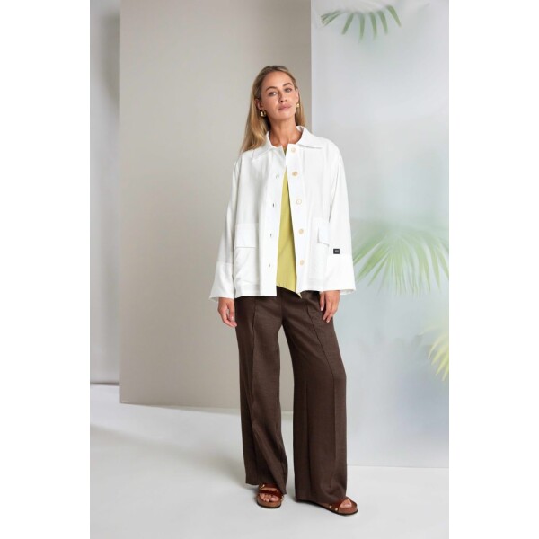 A fresh wardrobe staple from Naya Clothing, this jersey top in Oasis brings a vibrant yet wearable tone to your everyday styling. Crafted from premium stretch cotton jersey,
