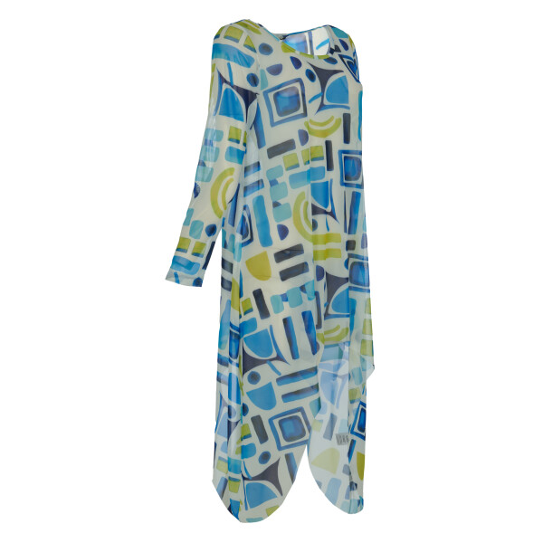 Kozan Miami print tunic side angle view