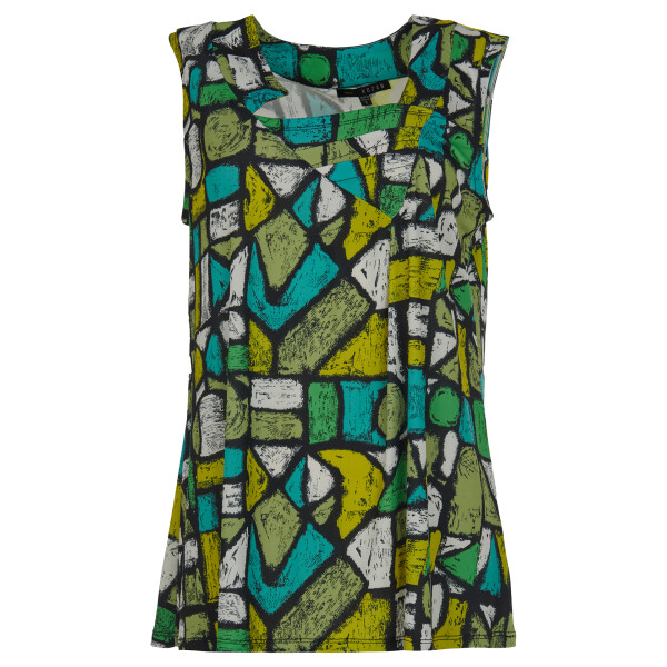 Kozan Dream Top Element abstract print front view