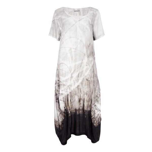 Naya long line printed dress NAS26306