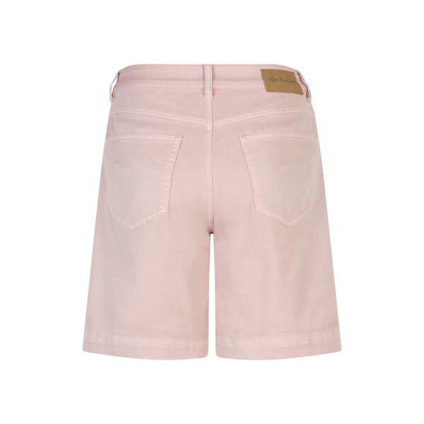 Back view of Red Button Kate Blossom shorts with branded patch and pockets